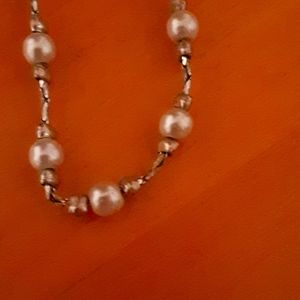 Simulated Pearl necklace